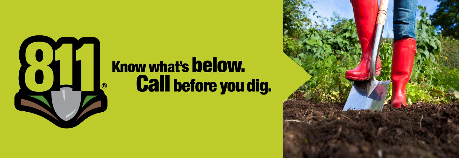 Call 811 Before You Dig